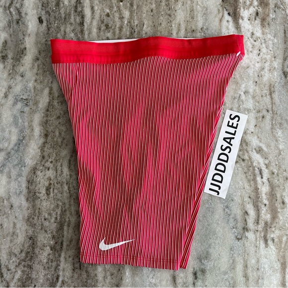 Nike Pro Elite 1/2 Tights Red Track Field Made In USA AO8152-657 Men’s Sz XL NEW - Picture 3 of 7
